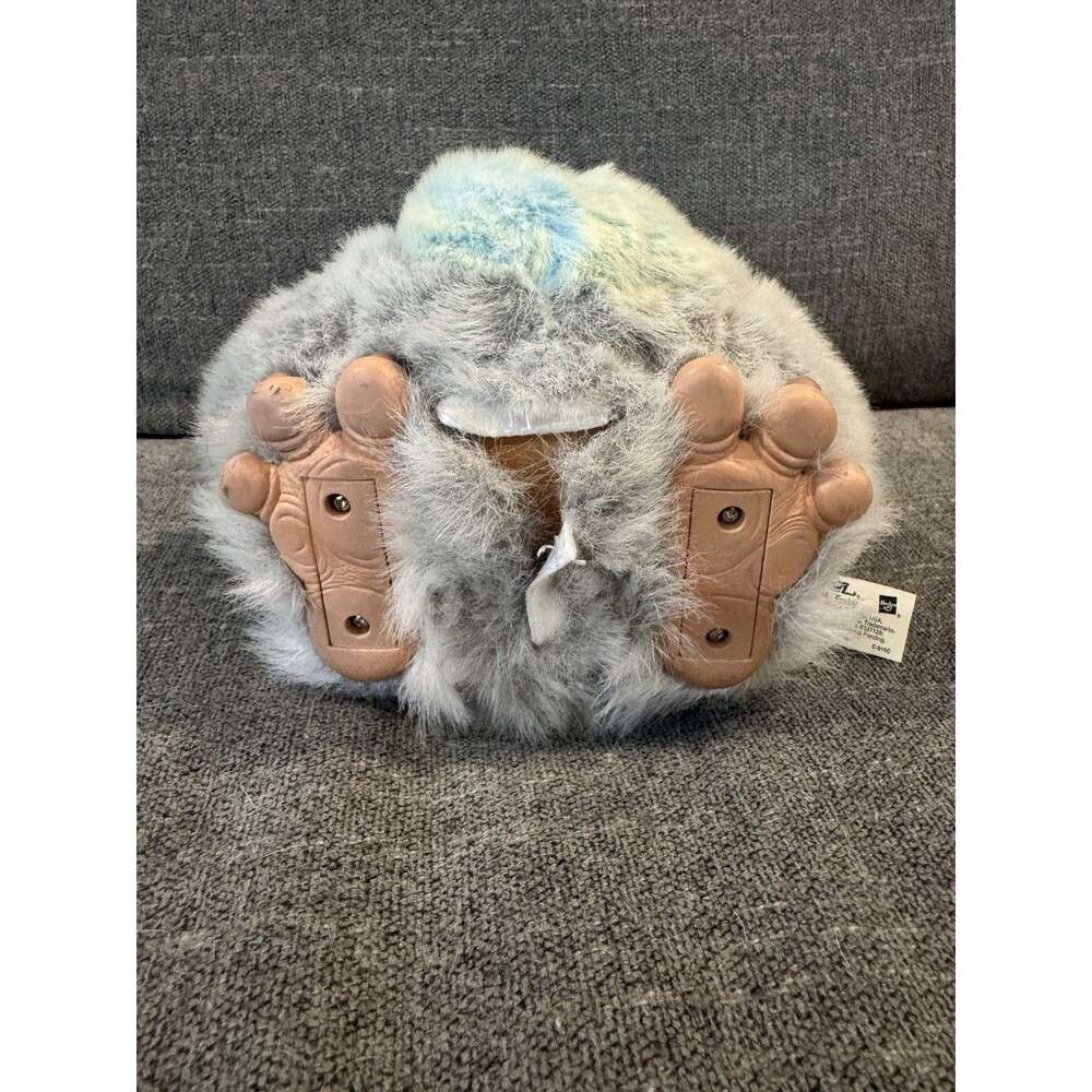 Furby Cloudy Sky 2005 emoto tronic model grey fur blue eyes Hasbro Rare Working - Picture 3 of 7